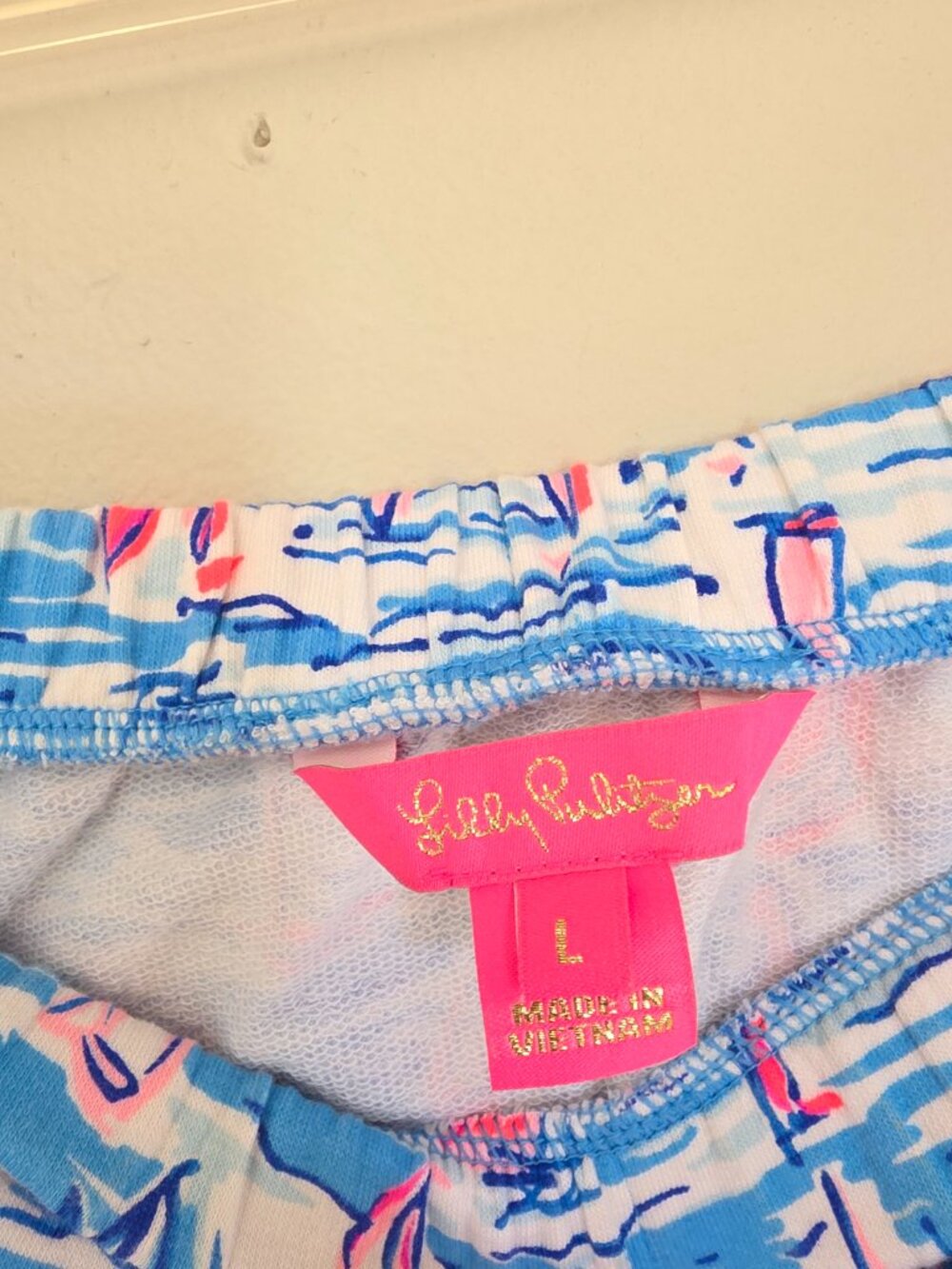 Lilly Pulitzer Jace Strapless Romper Zanzibar Blue Boatylicious | Large - Picture 6 of 9
